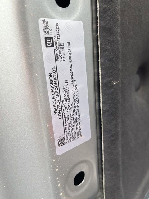 2026 Chevrolet Silverado 1500 LT